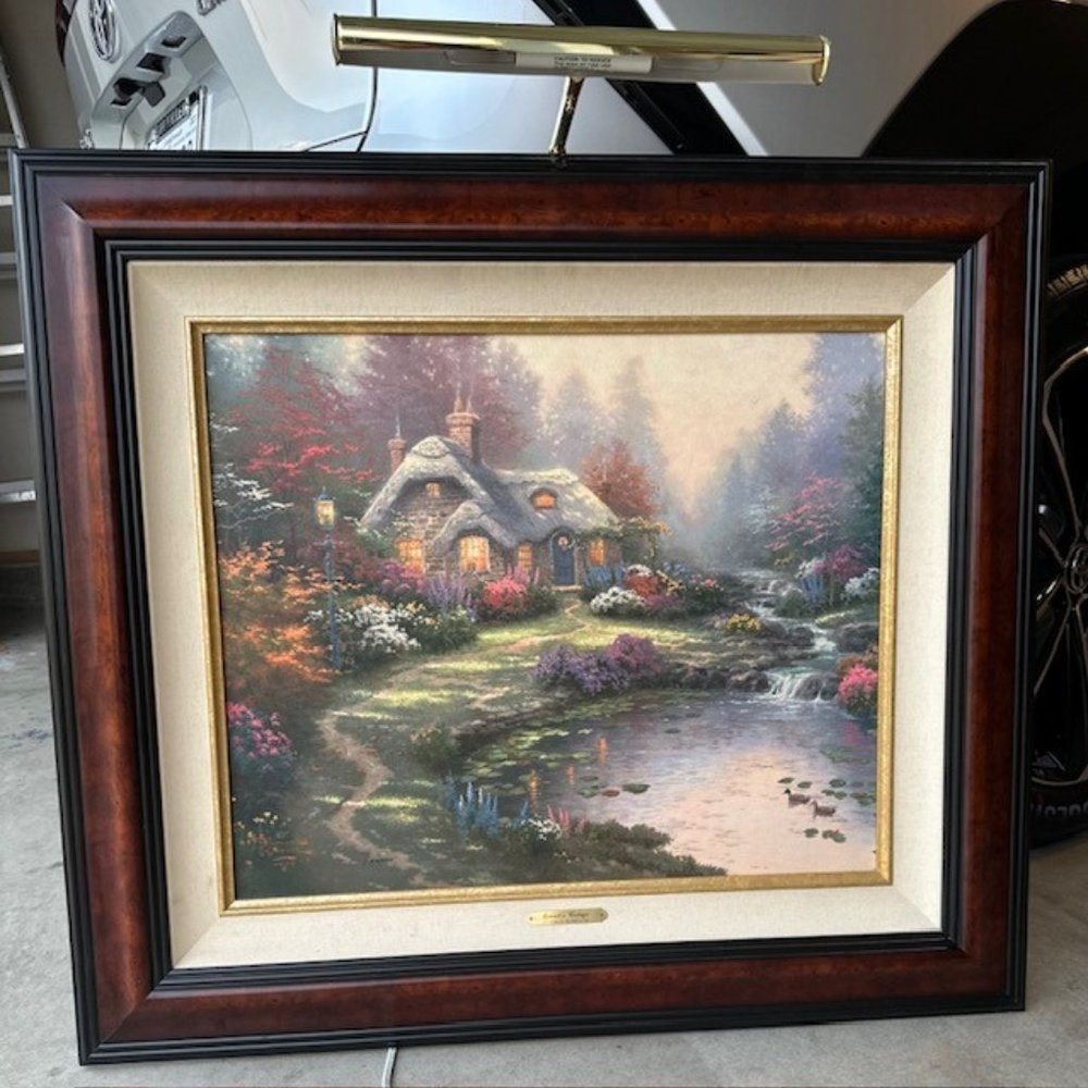 Thomas Kinkade - Everette's Cottage - Autographed